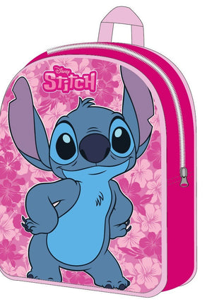 Disney Lilo és Stitch, A csillagkutya Pink Leaf hátizsák, táska 30 cm