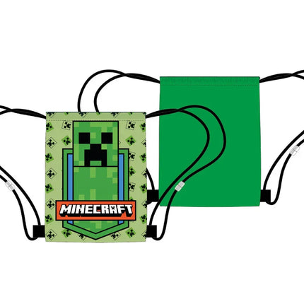 Minecraft Green Zone sporttáska, tornazsák 40 cm