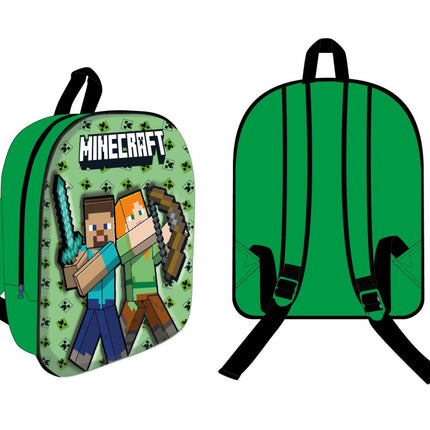 Minecraft Block Battlers 3D hátizsák, táska 30 cm