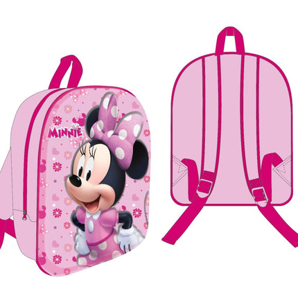 Disney Minnie Pink Paradise 3D hátizsák, táska 30 cm