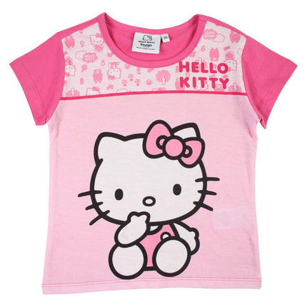 Hello Kitty Cutie gyerek rövid pizsama 3 - 8 év / 98 - 128 cm
