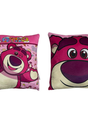 Disney Játékháború Lotso párna, díszpárna 38x38 cm