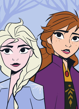 Disney Jégvarázs Sisters Mágikus Kéztörlő arctörlő, törölköző 30x30cm