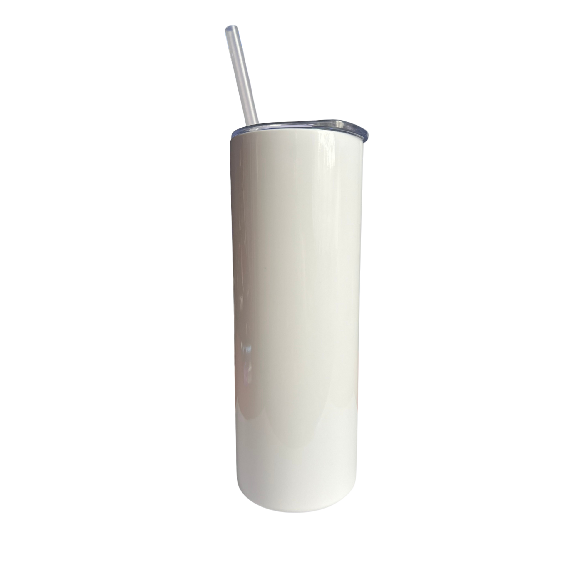 Fehér, 600 ml-es rozsdamentes acél kulacs szublimálható felülettel, SlickCup márka

