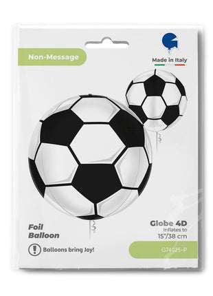 Focis Soccer Ball 4D fólia lufi 38 cm