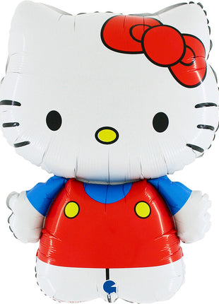 Hello Kitty Red fólia lufi 64 cm