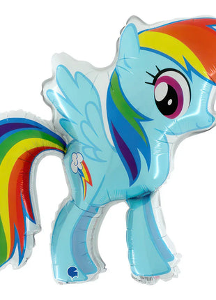 Én kicsi pónim Rainbow Dash fólia lufi 84 cm