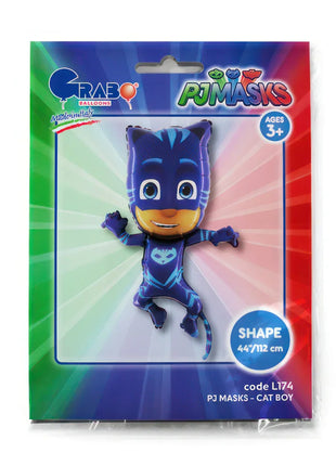 Pizsihősök Cat Boy fólia lufi 112 cm
