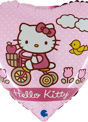 Hello Kitty Bike fólia lufi 46 cm