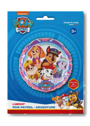 Mancs Őrjárat Adventure fólia lufi 46 cm