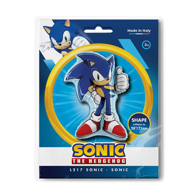 Sonic a sündisznó Larrikin fólia lufi 71 cm