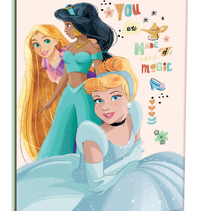 Disney Hercegnők Made of Magic B/5 vonalas füzet 40 lapos