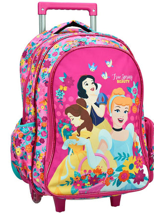 Disney Hercegnők Spring gurulós iskolatáska, táska 46 cm