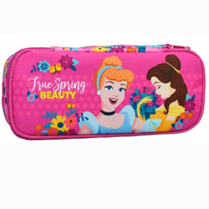 Disney Hercegnők Spring 2 rekeszes tolltartó 26 cm