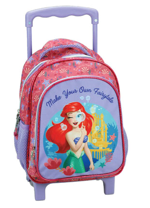 Disney Hercegnők Ariel Fairytale gurulós ovis hátizsák, táska 30 cm