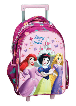 Disney Hercegnők Strong gurulós iskolatáska, táska 46 cm