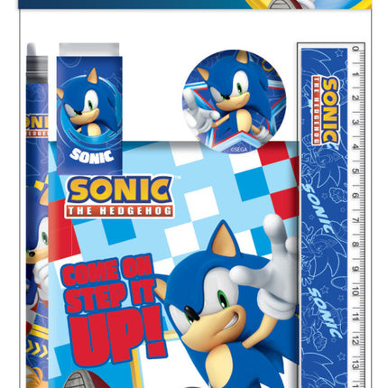 Sonic a sündisznó Rush írószer szett 5 db-os