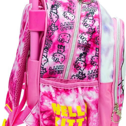 Hello Kitty Good Vibes gurulós ovis hátizsák, táska 30 cm