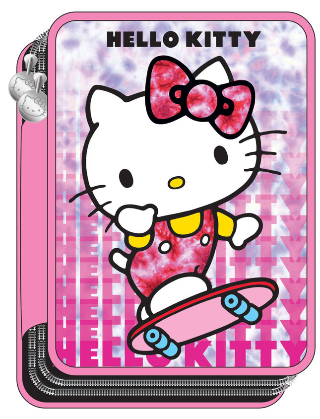 Hello Kitty Good Vibes tolltartó töltött 2 emeletes