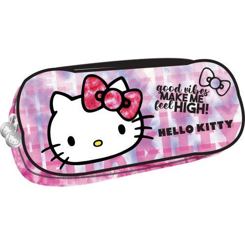 Hello Kitty Good Vibes 2 rekeszes tolltartó 26 cm