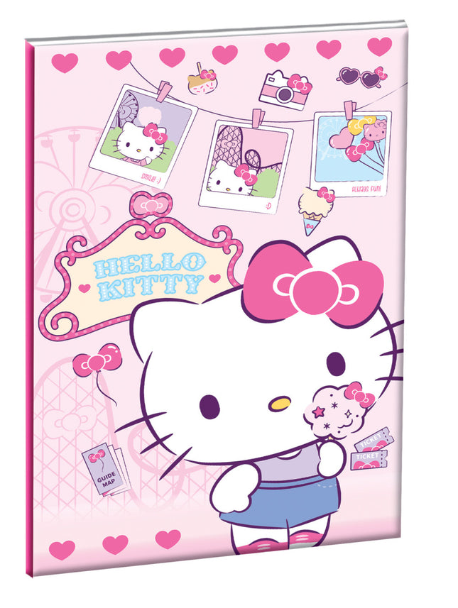 Hello Kitty Travel B/5 vonalas füzet 40 lapos