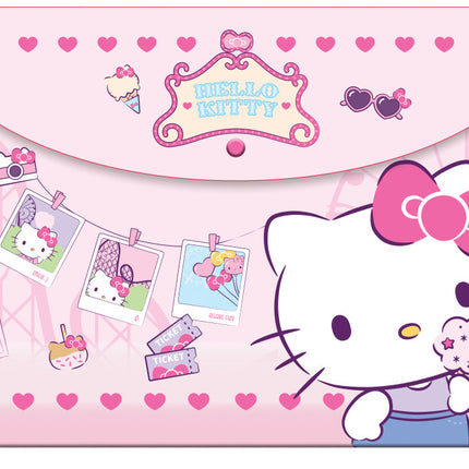 Hello Kitty Travel A/4 Irattartó tasak
