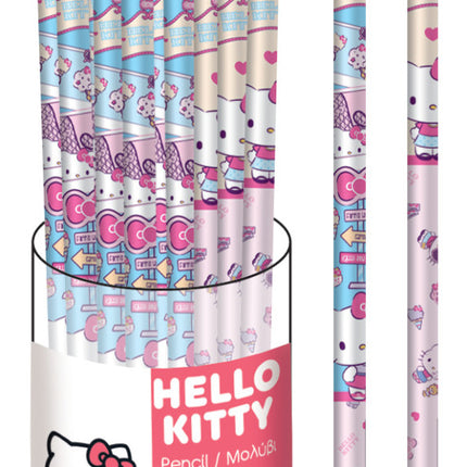 Hello Kitty Travel HB grafit ceruza radír véggel