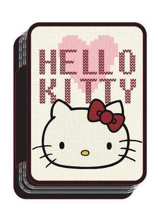 Hello Kitty Heart tolltartó töltött 2 emeletes