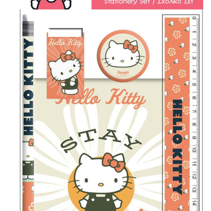 Hello Kitty Stay Sunny írószer szett 5 db-os