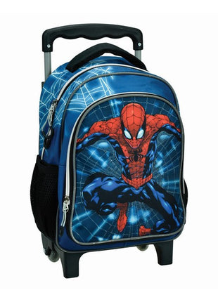 Pókember Neon Web gurulós ovis hátizsák, táska 30 cm