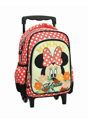 Disney Minnie Floral gurulós ovis hátizsák, táska 30 cm