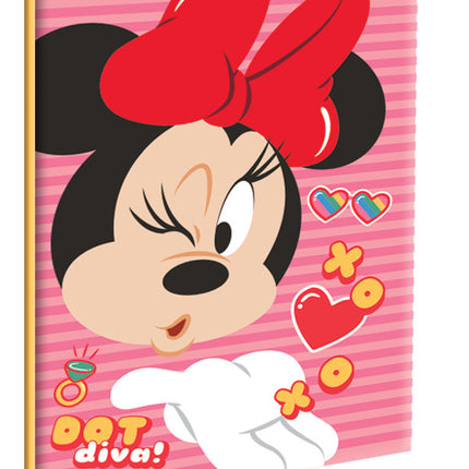Disney Minnie Wink B/5 vonalas füzet 40 lapos