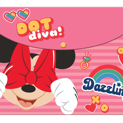 Disney Minnie Wink A/4 Irattartó tasak