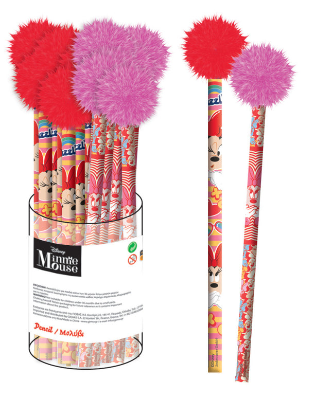 Disney Minnie Wink HB grafit ceruza dísszel