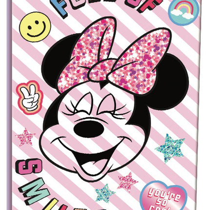 Disney Minnie Smiles B/5 vonalas füzet 40 lapos