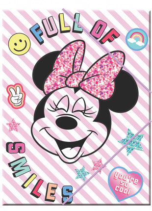 Disney Minnie Smiles A/4 gumis mappa