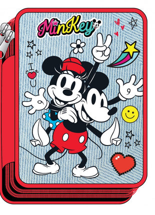 Disney Minnie Mickey tolltartó töltött 2 emeletes