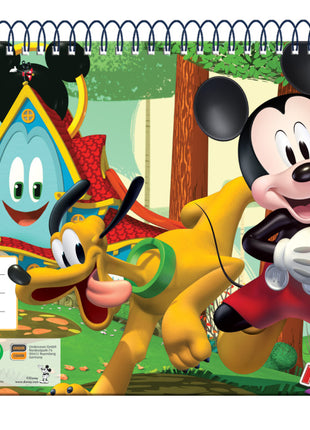 Disney Mickey Fun Times A/4 spirál vázlatfüzet, 30 lapos