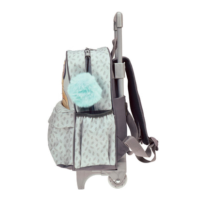 Disney Az Oroszlánkirály Cute gurulós ovis hátizsák, táska 30 cm