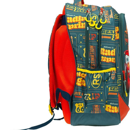 Disney Verdák Road iskolatáska, táska 46 cm