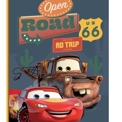 Disney Verdák Road B/5 vonalas füzet 40 lapos