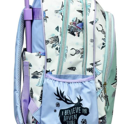 Disney Jégvarázs Adventure gurulós iskolatáska, táska 46 cm