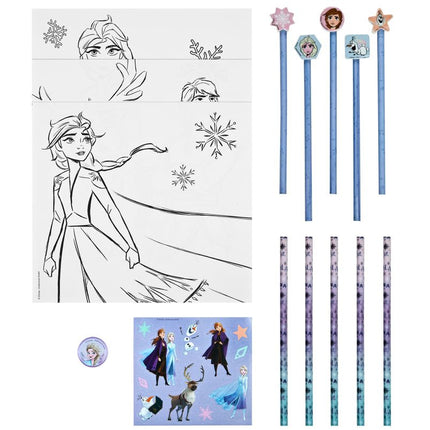 Disney Jégvarázs Sisters színező szett