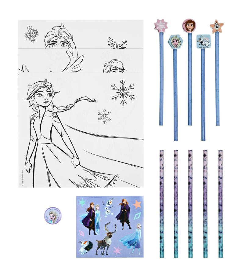 Disney Jégvarázs Sisters színező szett