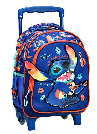Disney Lilo és Stitch, A csillagkutya Chillin' gurulós ovis hátizsák, táska 30 cm