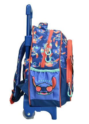 Disney Lilo és Stitch, A csillagkutya Chillin' gurulós ovis hátizsák, táska 30 cm