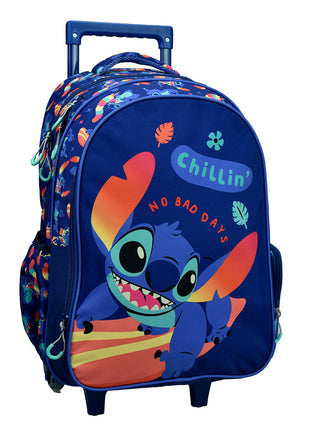 Disney Lilo és Stitch, A csillagkutya Chillin' gurulós iskolatáska, táska 46 cm