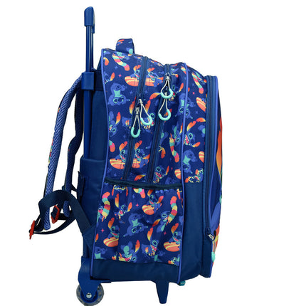 Disney Lilo és Stitch, A csillagkutya Chillin' gurulós iskolatáska, táska 46 cm