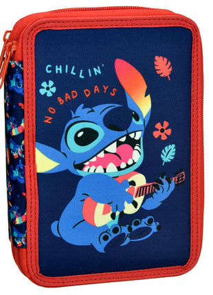 Disney Lilo és Stitch, A csillagkutya Chillin' tolltartó töltött 2 emeletes