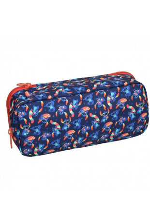 Disney Lilo és Stitch, A csillagkutya Chillin' 2 rekeszes tolltartó 23,5 cm